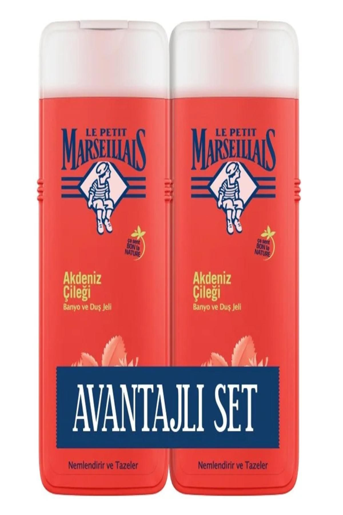 Nextpage Le Petit Marseillals Duş Jeli 400ml 1+1 Avantaj Paket Akdeniz Çileği 636184 *6