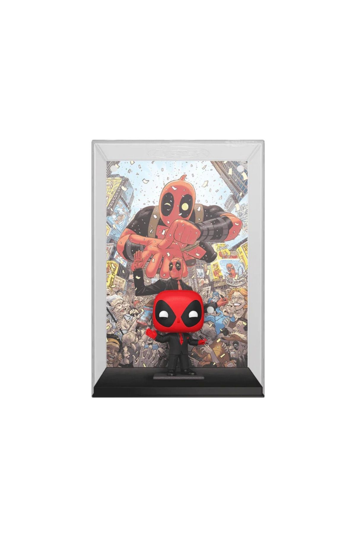 gcaksesuar Nessiworld  POP! Comic Cover: Marvel - Deadpool in Black Suit 76085