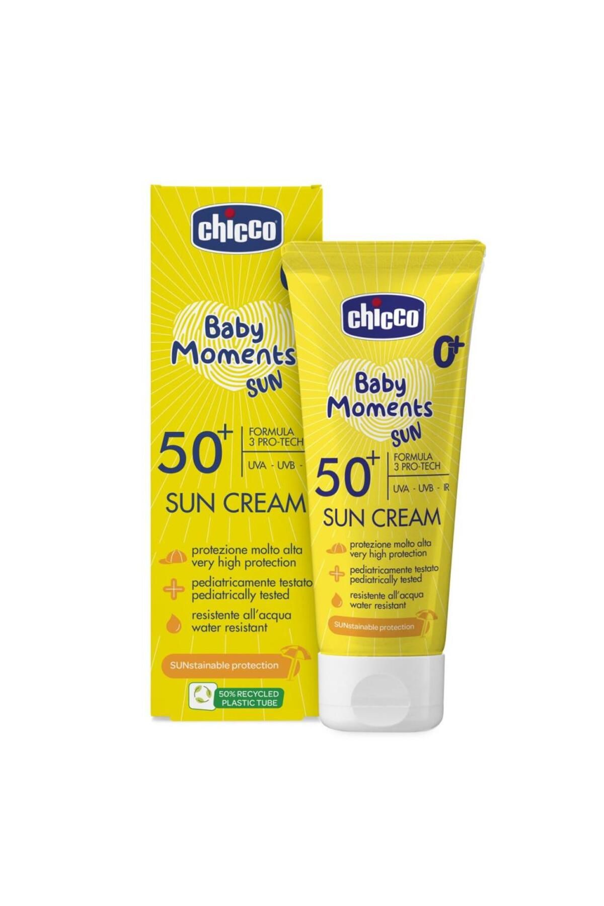 gcaksesuar Chicco Baby Moments Sun Güneş Kremi Spf 50+ 75 ml + After Sun