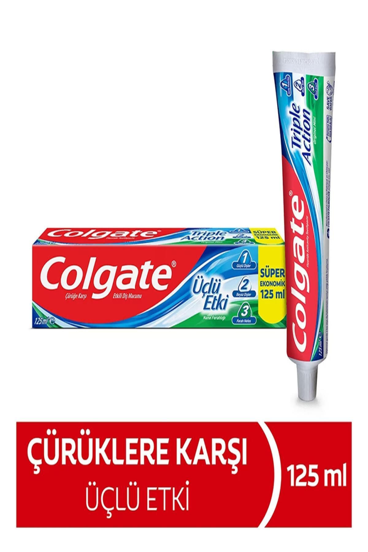 Genel Markalar Colgate Diş Macun 125 ml_Üçlü Etki 835780