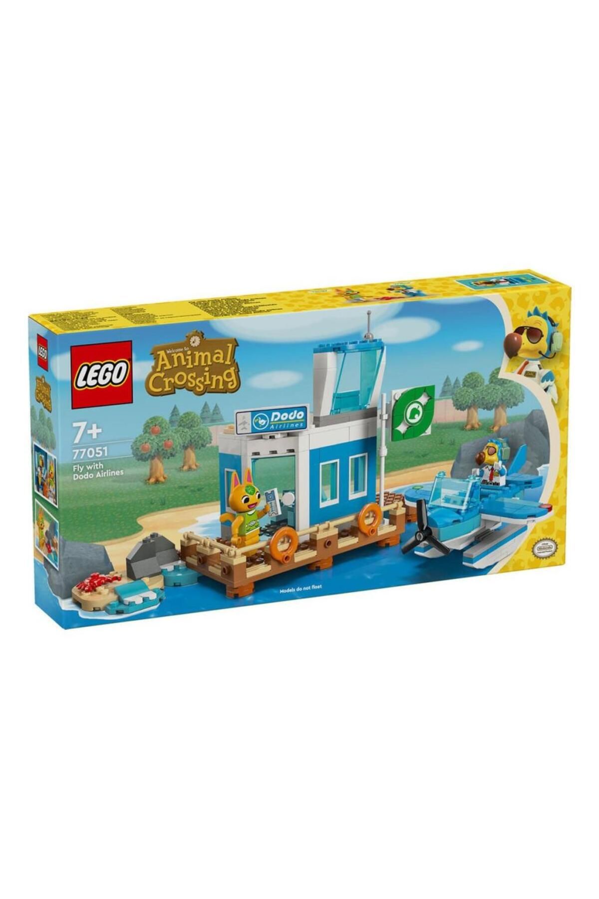 gcaksesuar Nessiworld 77051 Lego Animal Crossing Dodo Airlines ile Uçun 292 parça +7 yaş