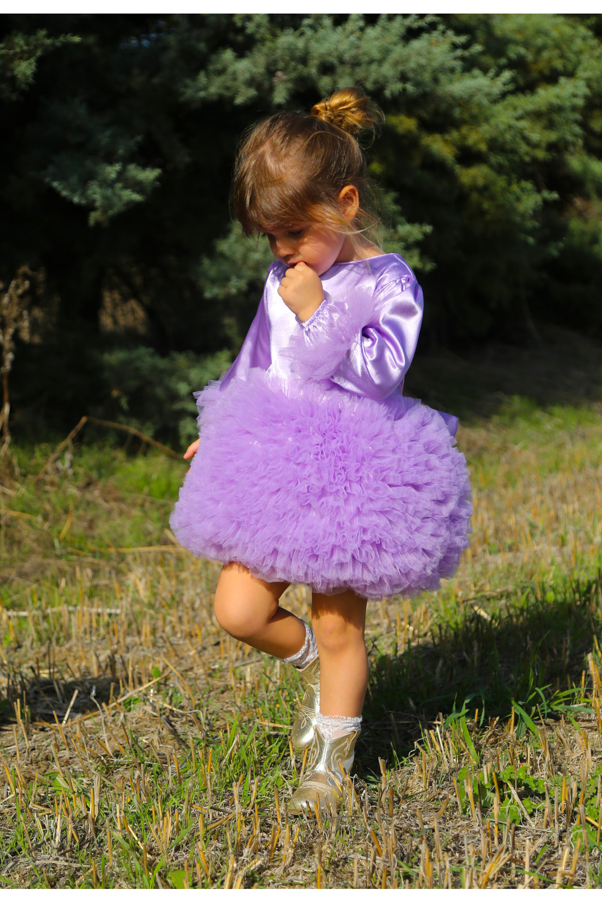 Baby Animals Kız Bebek Kız Çocuk Doğum Günü Parti Düğün Elbise Tüllü Tütü Astarlı Çocuk Giyim bebek giyim fotoğrafı 6 (önizleme)