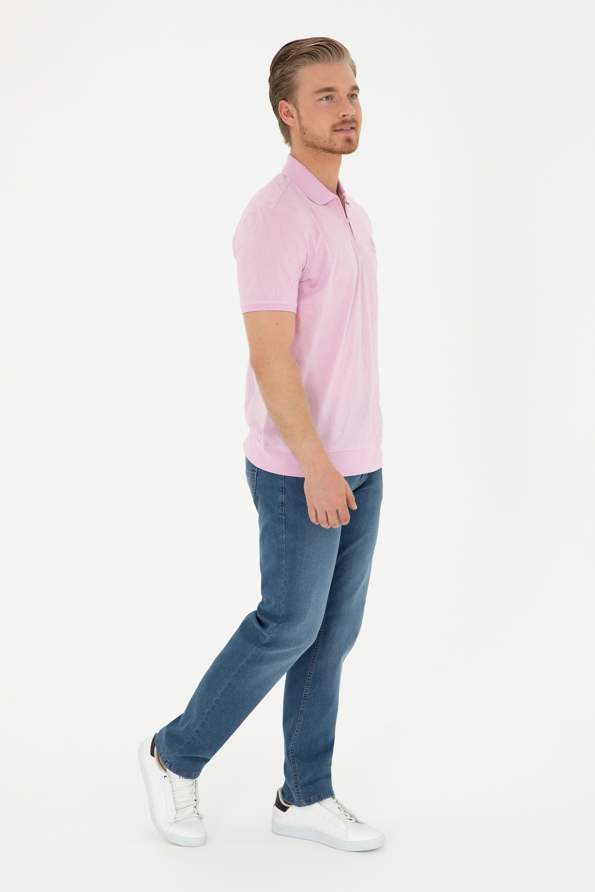 شلوار جین مردانه راسته فاق نرمال | یو اس پولو U.S. Polo Assn. 982528 - تصویر 3