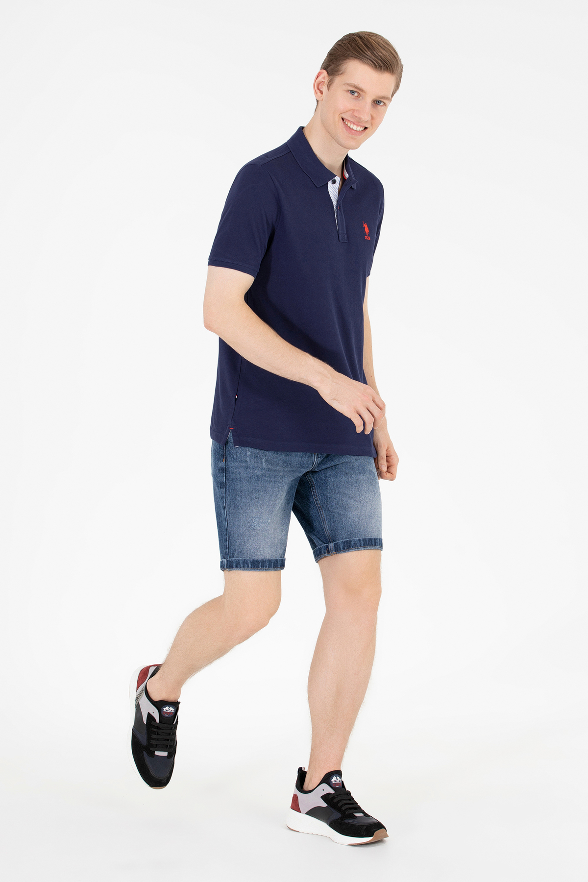 پولوشرت مردانه یقه پلو | یو اس پولو U.S. Polo Assn. TYC7D213A503F1D200 TR - تصویر 4