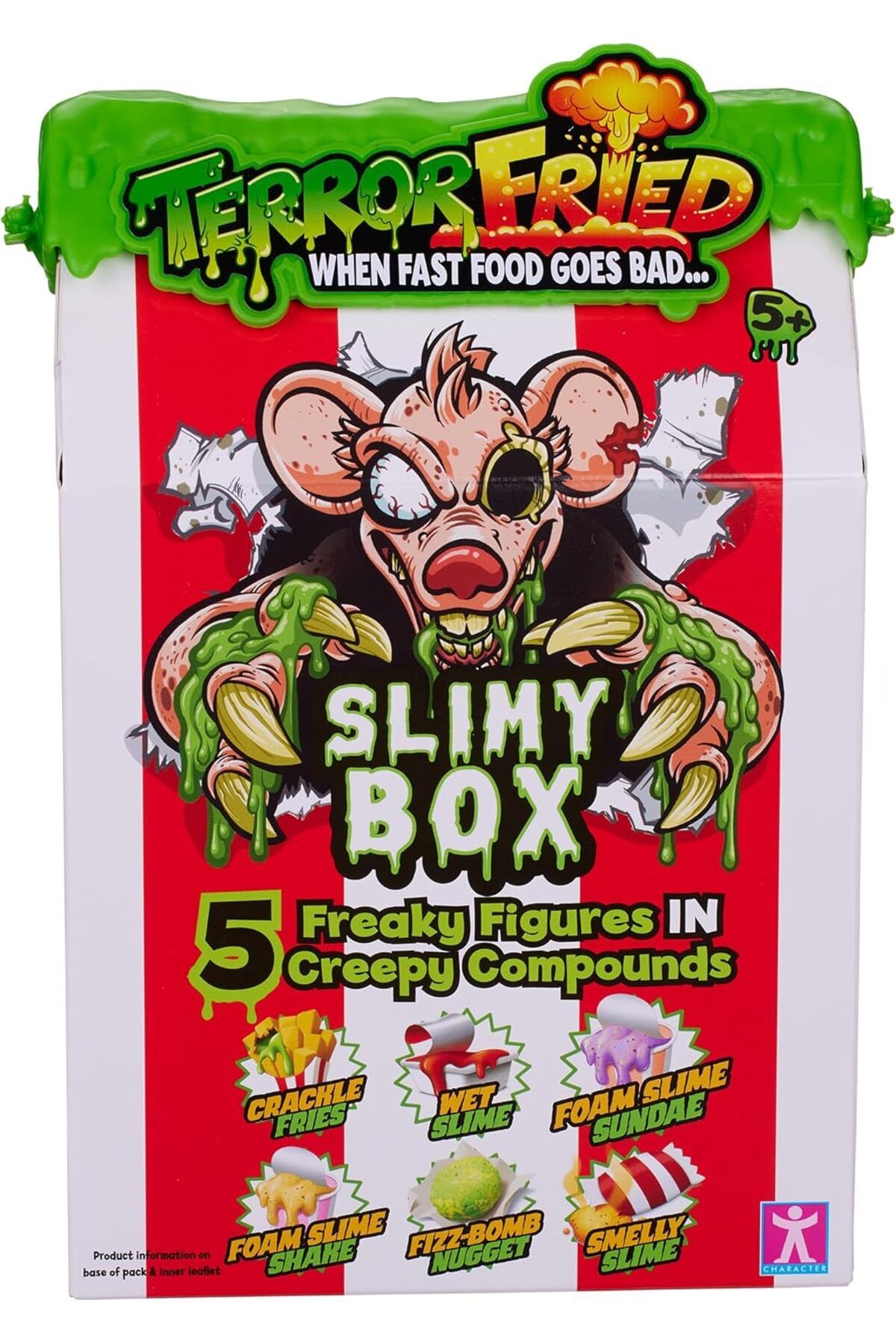 Terror Fried-Slimy Box, When Fast Food Goes Bad, Gross collectables with Slime, Boys Aged 4+ 1