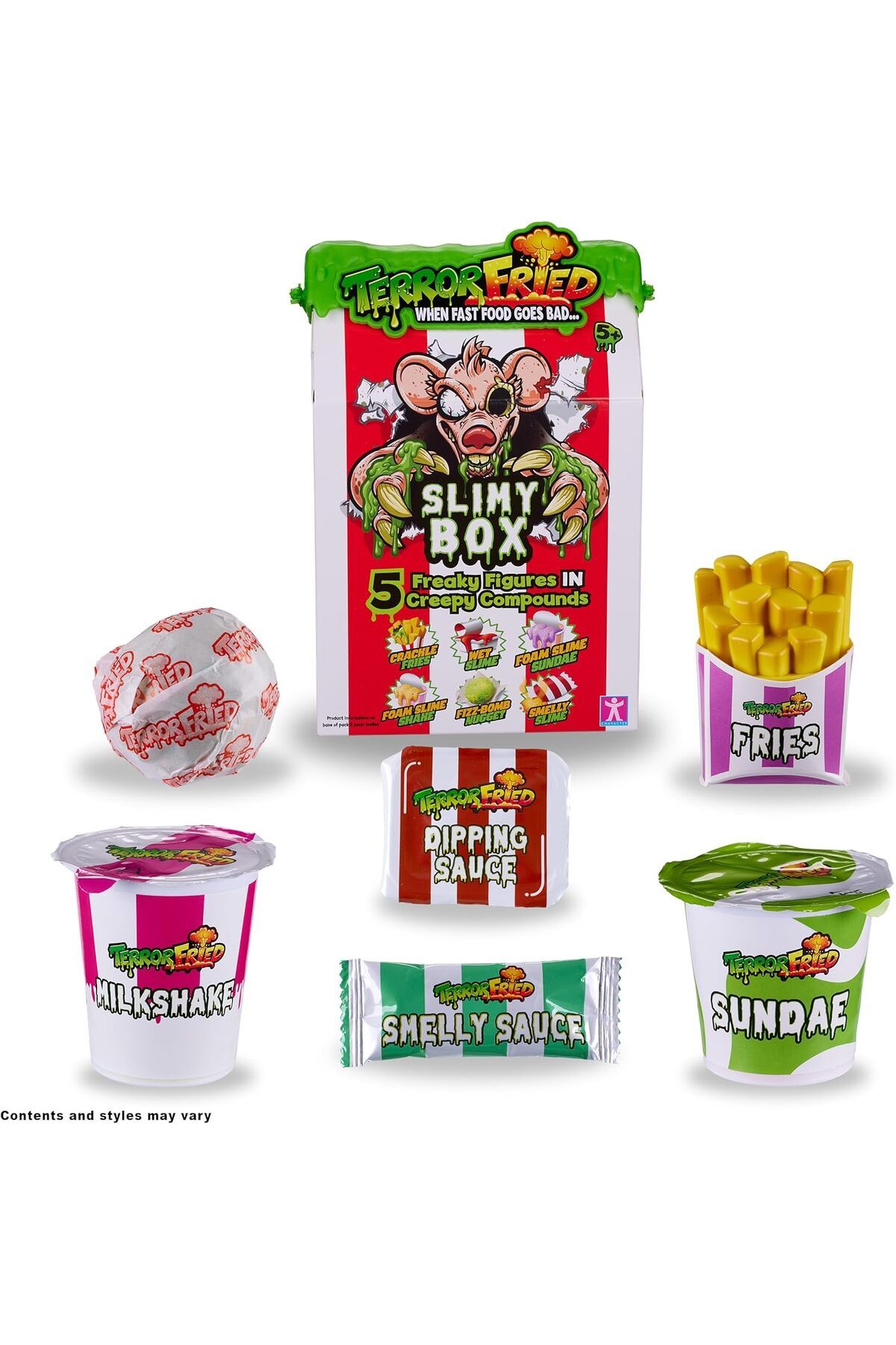 Terror Fried-Slimy Box, When Fast Food Goes Bad, Gross collectables with Slime, Boys Aged 4+ 2