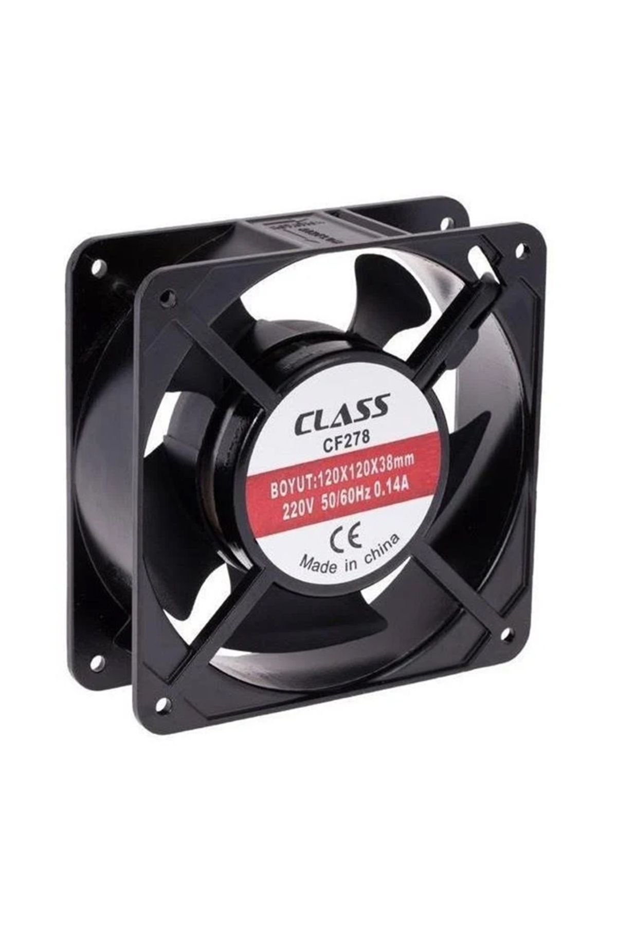 Go İthalat CLASS CF278 120X120X38 220 VOLT AKSİYEL FAN (4928)