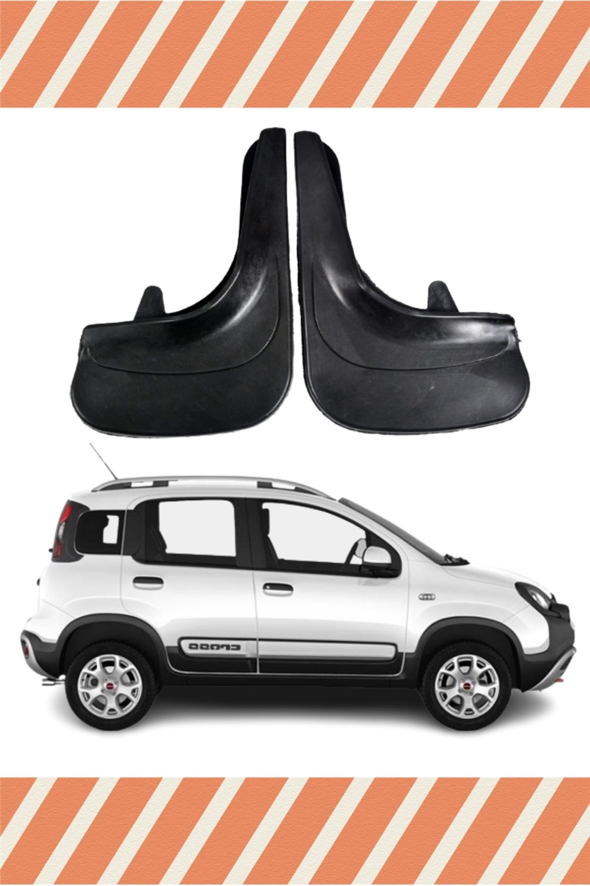 Alpax Fiat Panda 2’li tozluk çamurluk paçalık pratik ve koruyucu