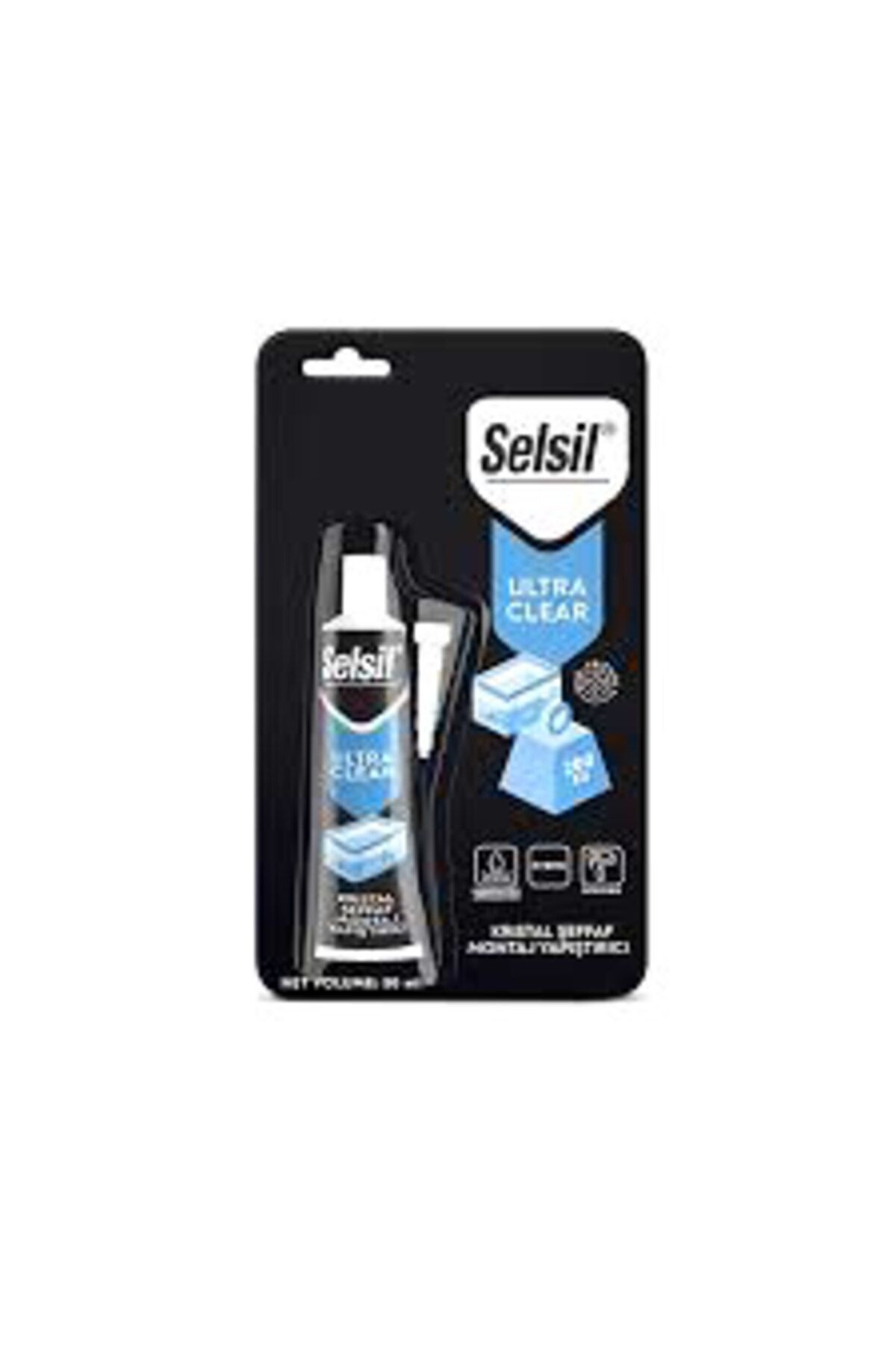 Kapamarka SELSİL ŞEFFAF MONTAJ YAPIŞTIRIC ULTRA CLEAR 50ML