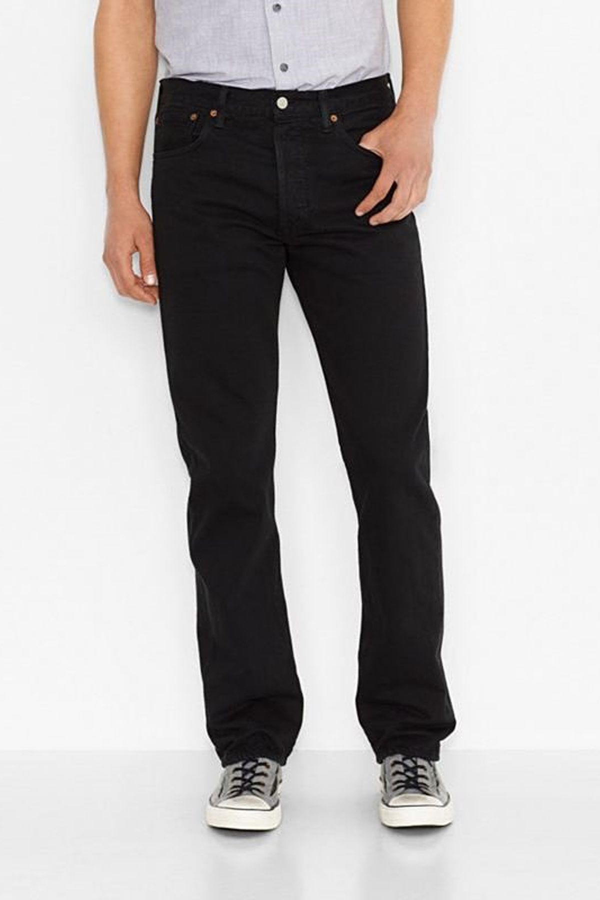 شلوار جین مشکی مردانه Levi's 501 Original - A7735-0019