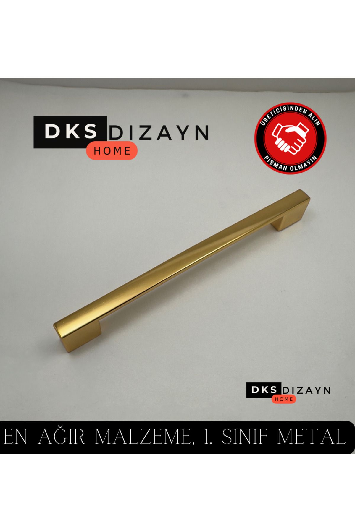 Nergis 160-192 mm ALTIN Kulp 1. Sınıf Metal Lüks Modern Mutfak Dolap Çekmece Kulpu Kulp DÖRT DELİKLİ