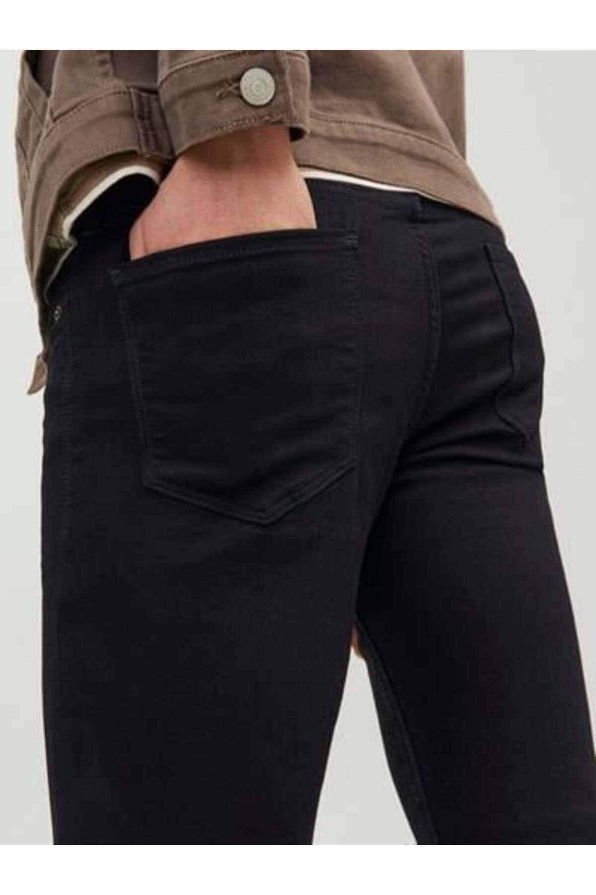شلوار جین مردانه راسته فاق نرمال | جک اند جونز Jack & Jones 12113450 - تصویر 5