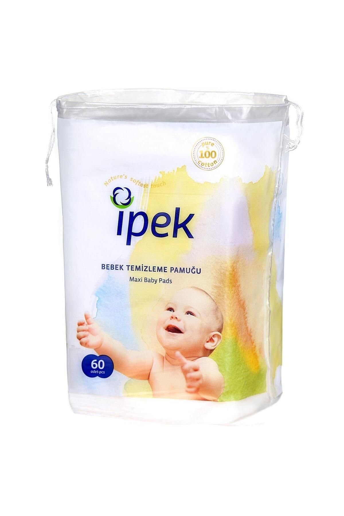 İpek İpek Maxi Bebek Temizleme Pamuğu 60 Lı