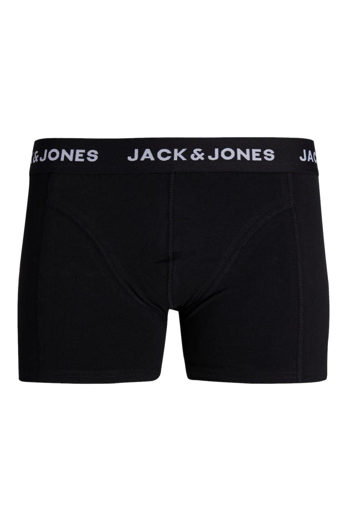 باکسر مردانه طرح دار فاق نرمال | جک اند جونز Jack & Jones TYB12246409180417146 - تصویر 3