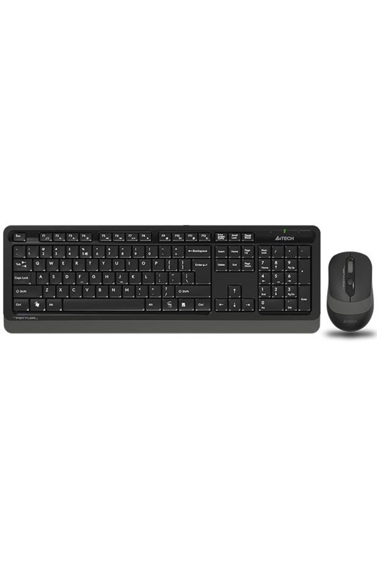 A4 Tech Fg1010 K.suz Qklavye-mouse Set,siyah-gri