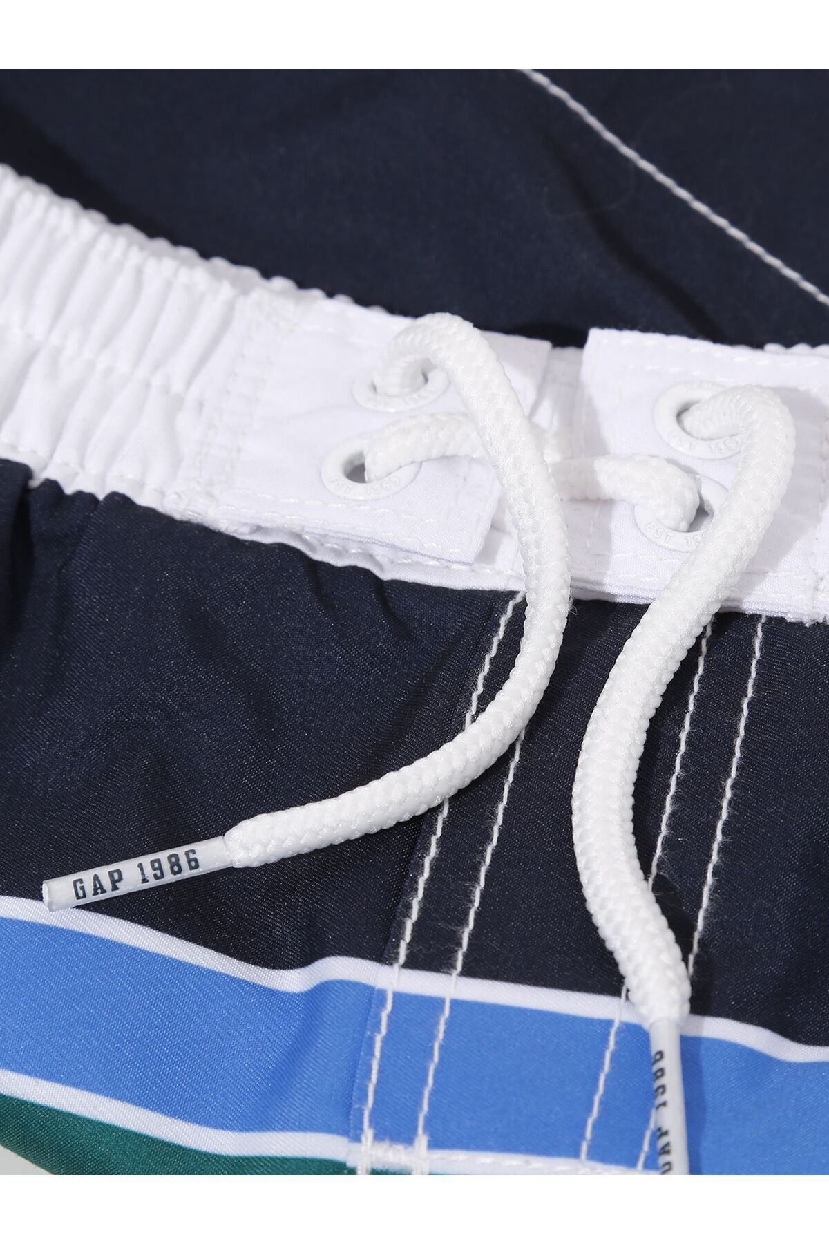 GAP Erkek Bebek Çok Renkli Colorblock Bağcıklı Mayo fotoğrafı 3 (önizleme)