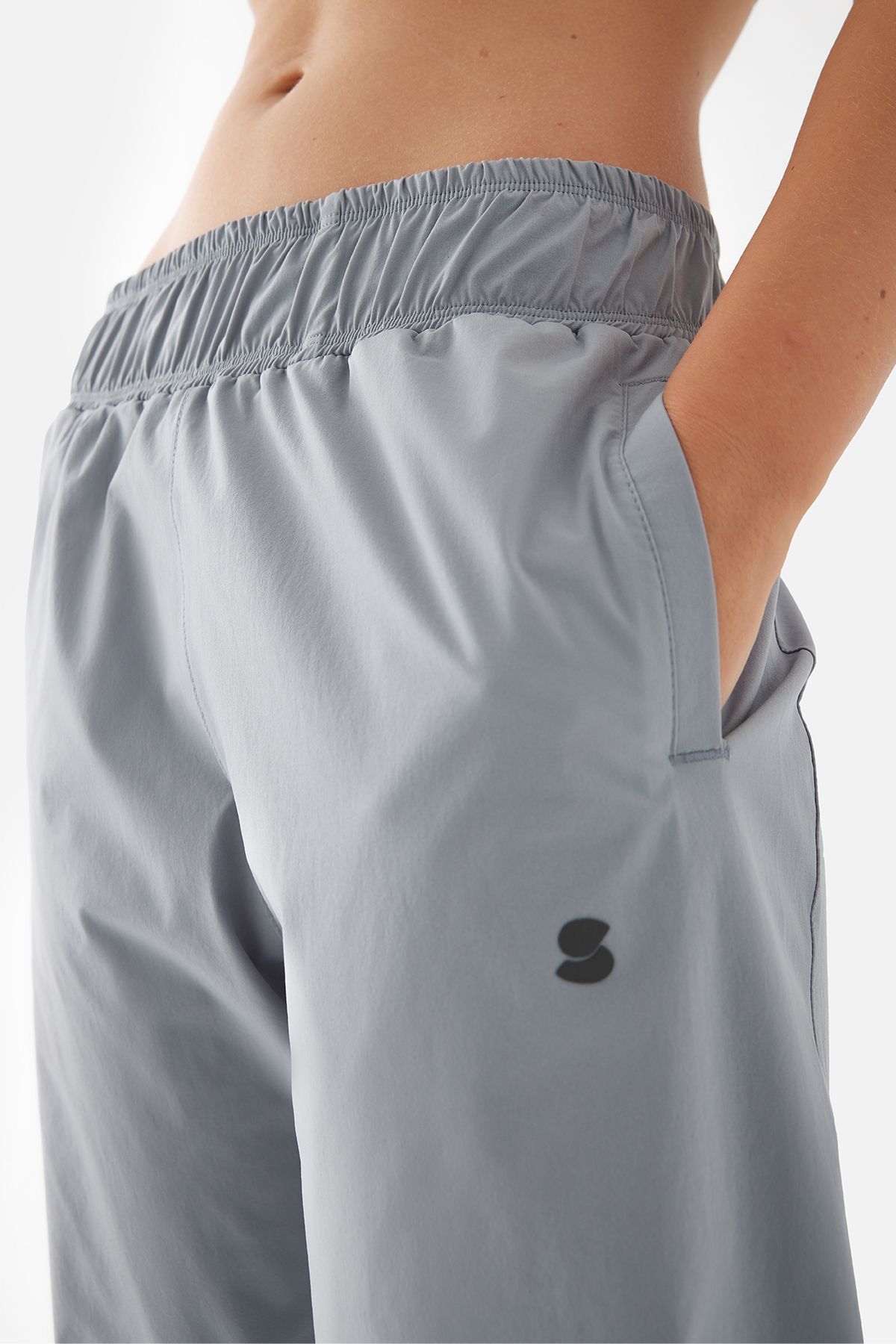 Superstacy-Nova Parachute Gray Sports Pants 5