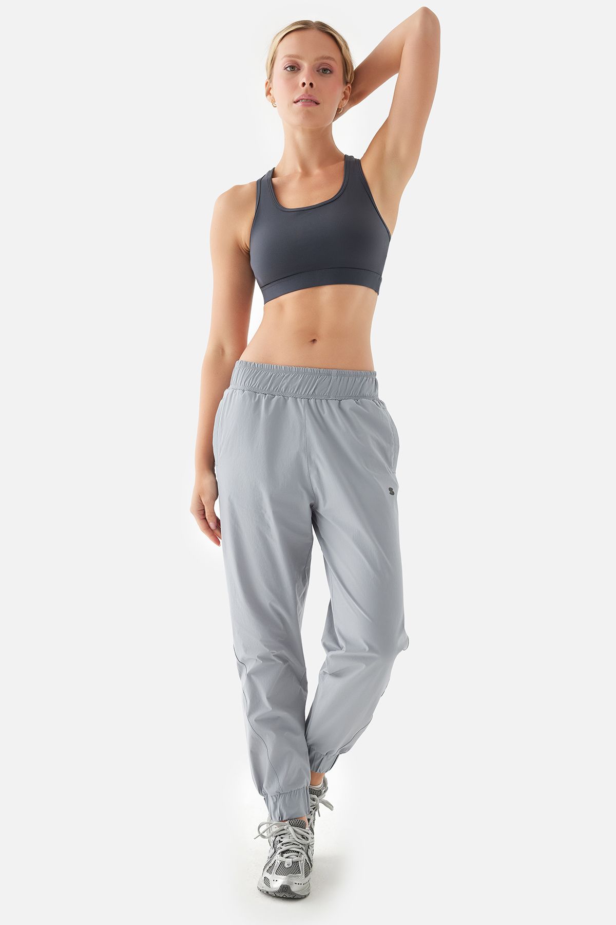 Superstacy-Nova Parachute Gray Sports Pants 2