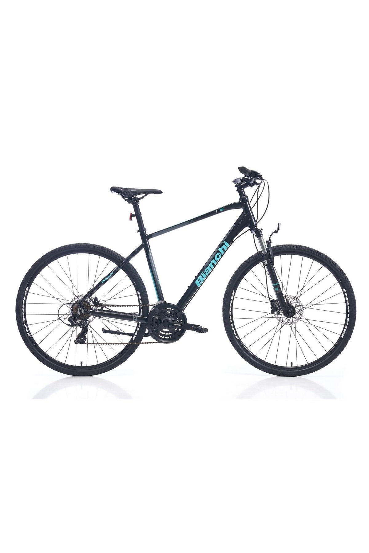 Bianchi T0018FS 28 JANT 470H AL-6061 21S VB BLACK-CELESTE