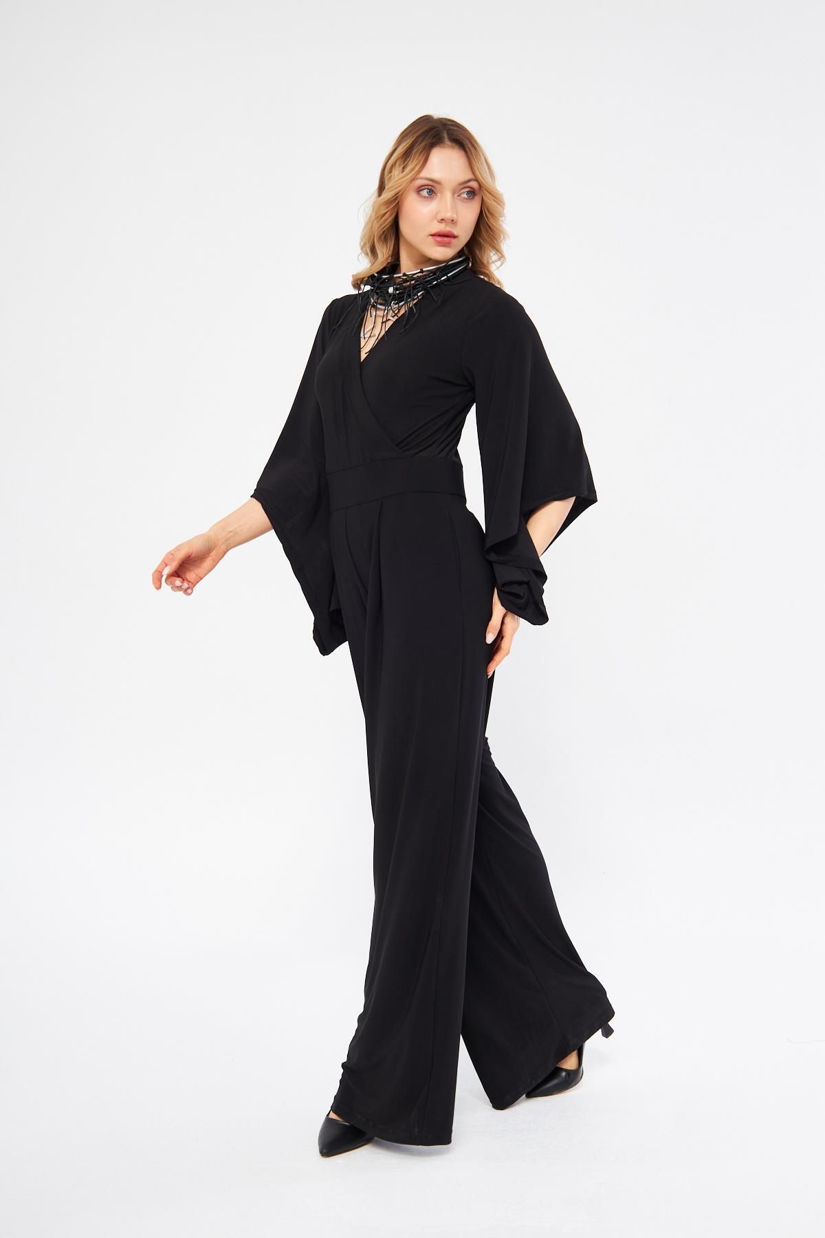 LAMANTE-SPANISH ARM BLACK JUMPSUIT 5