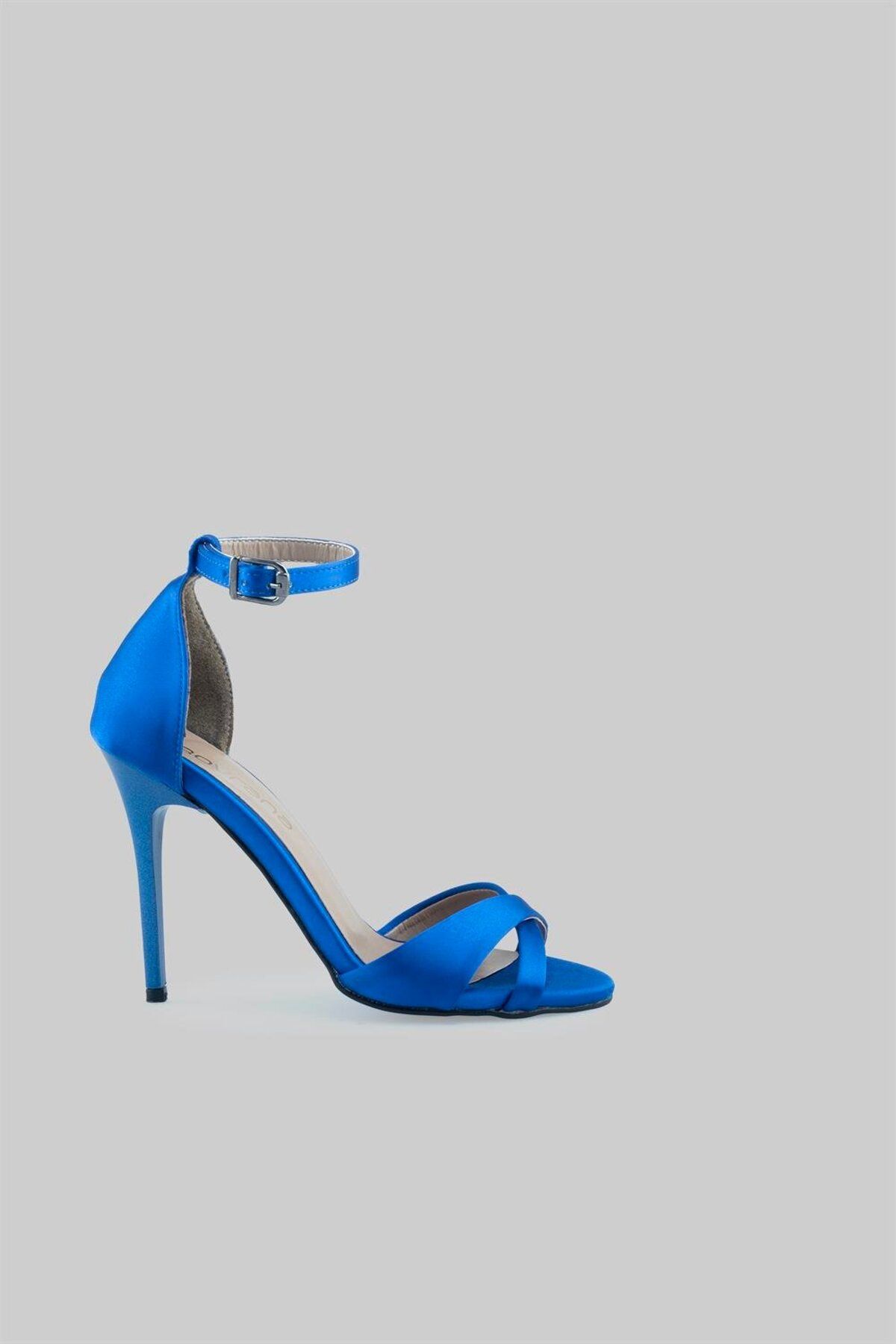 sovrana-Satin Heeled Shoes Saks Satin 2