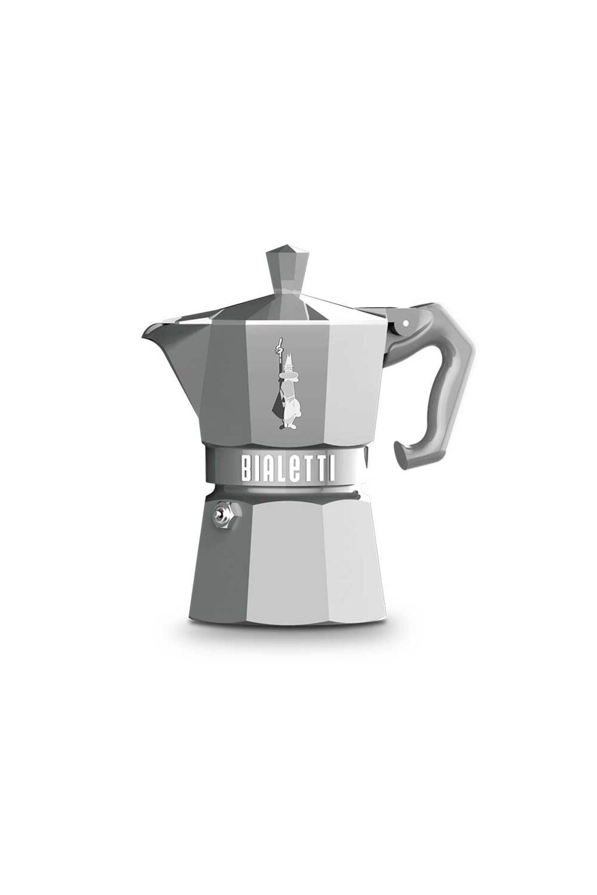 Bialetti Moka Exclusive 3 Cup Gri