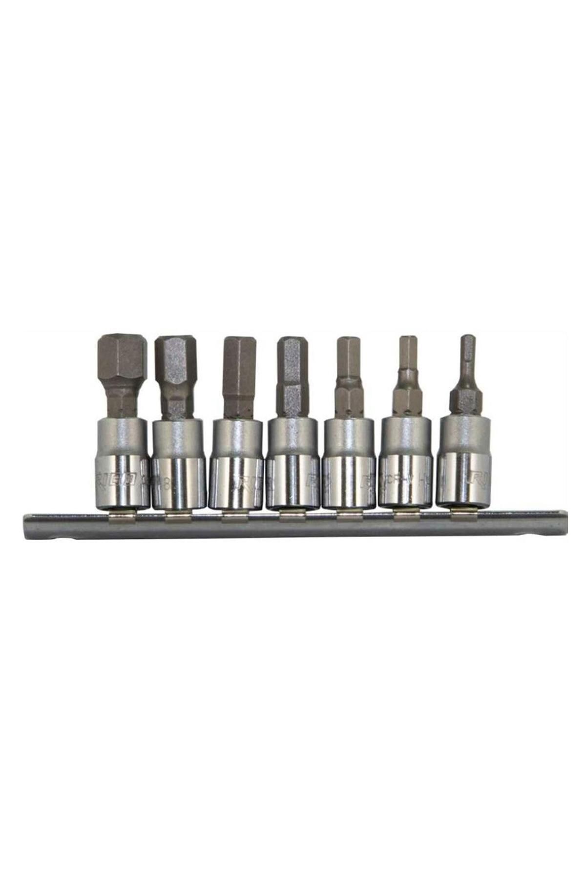 Rico-007-Rc7028 Allen Tip Set with Socket 7 Pieces 1
