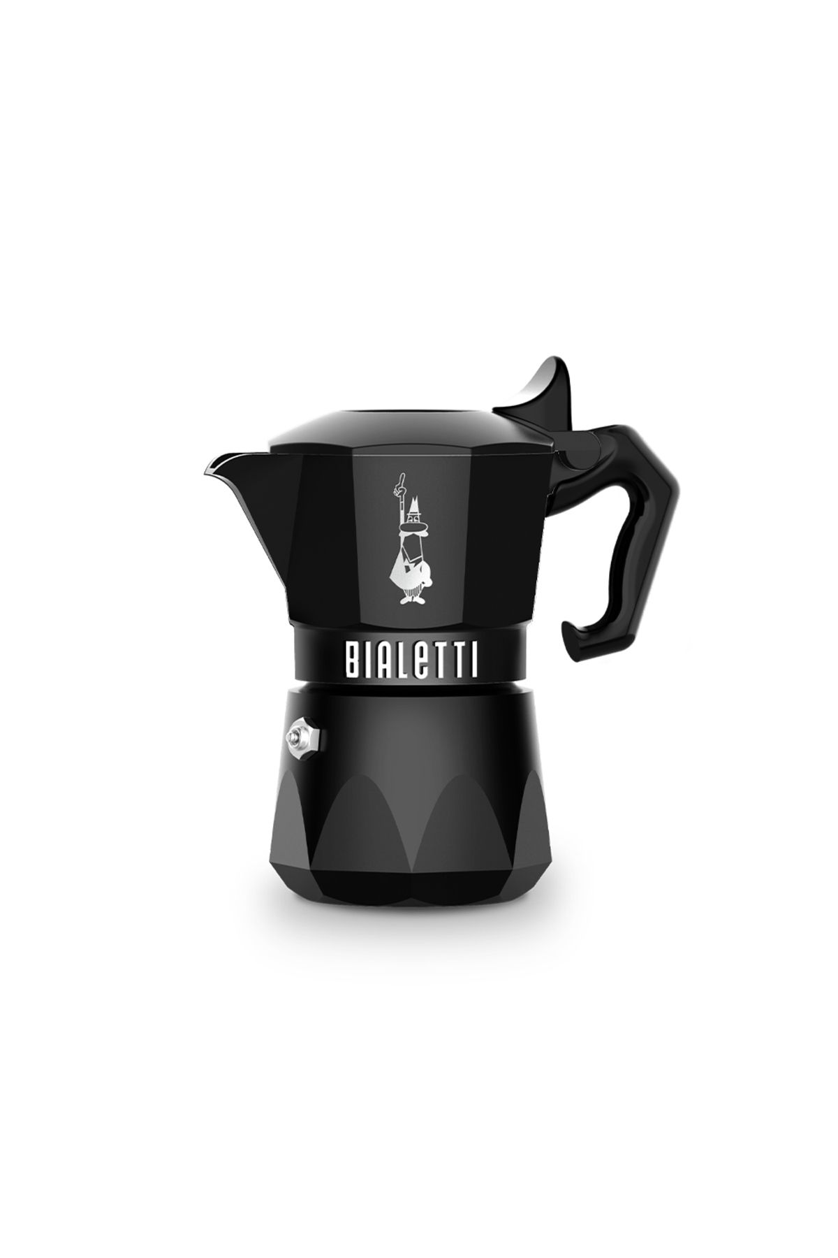 Bialetti Brikka Exclusive Moka Pot 2 Cup Siyah