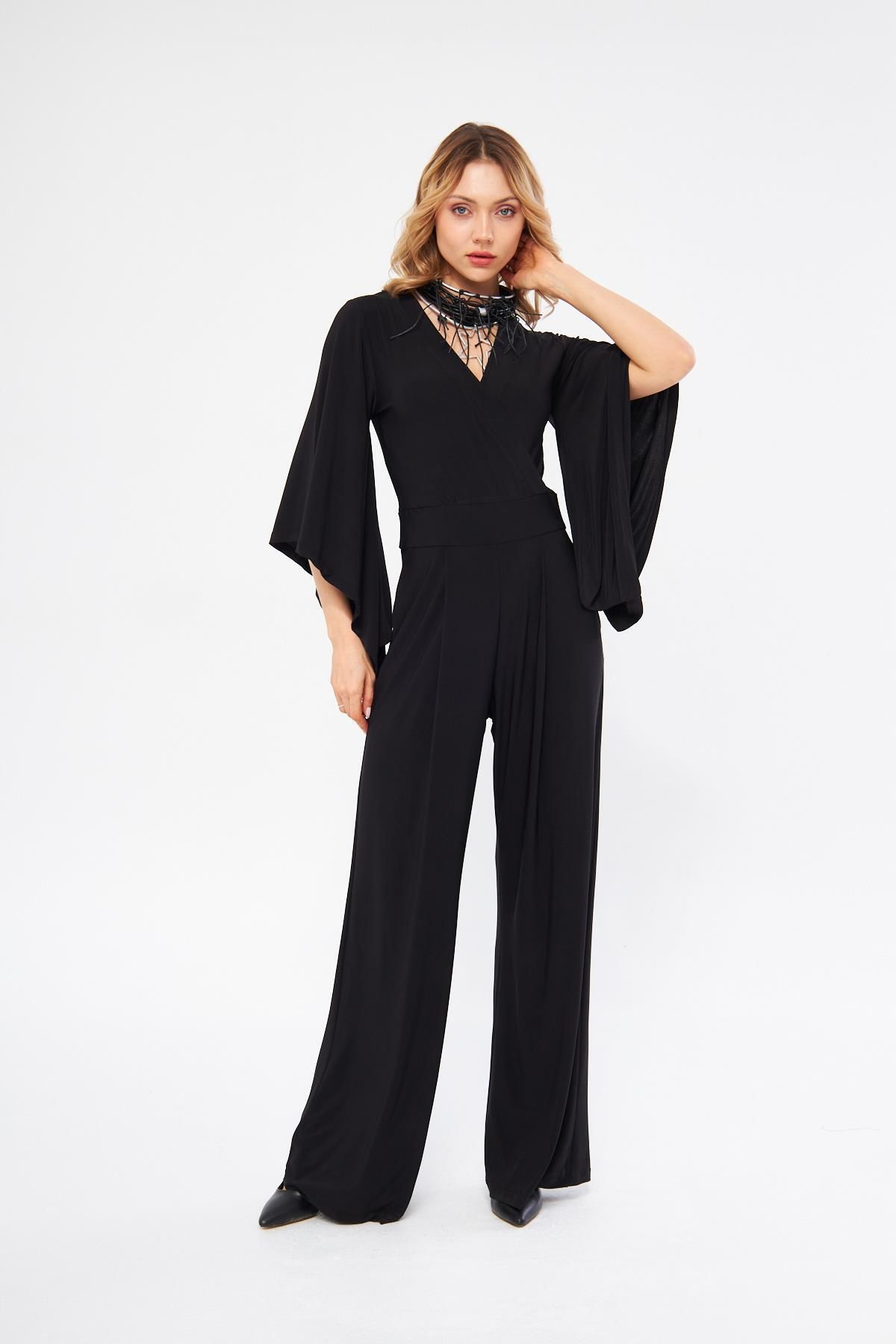 LAMANTE-SPANISH ARM BLACK JUMPSUIT 4