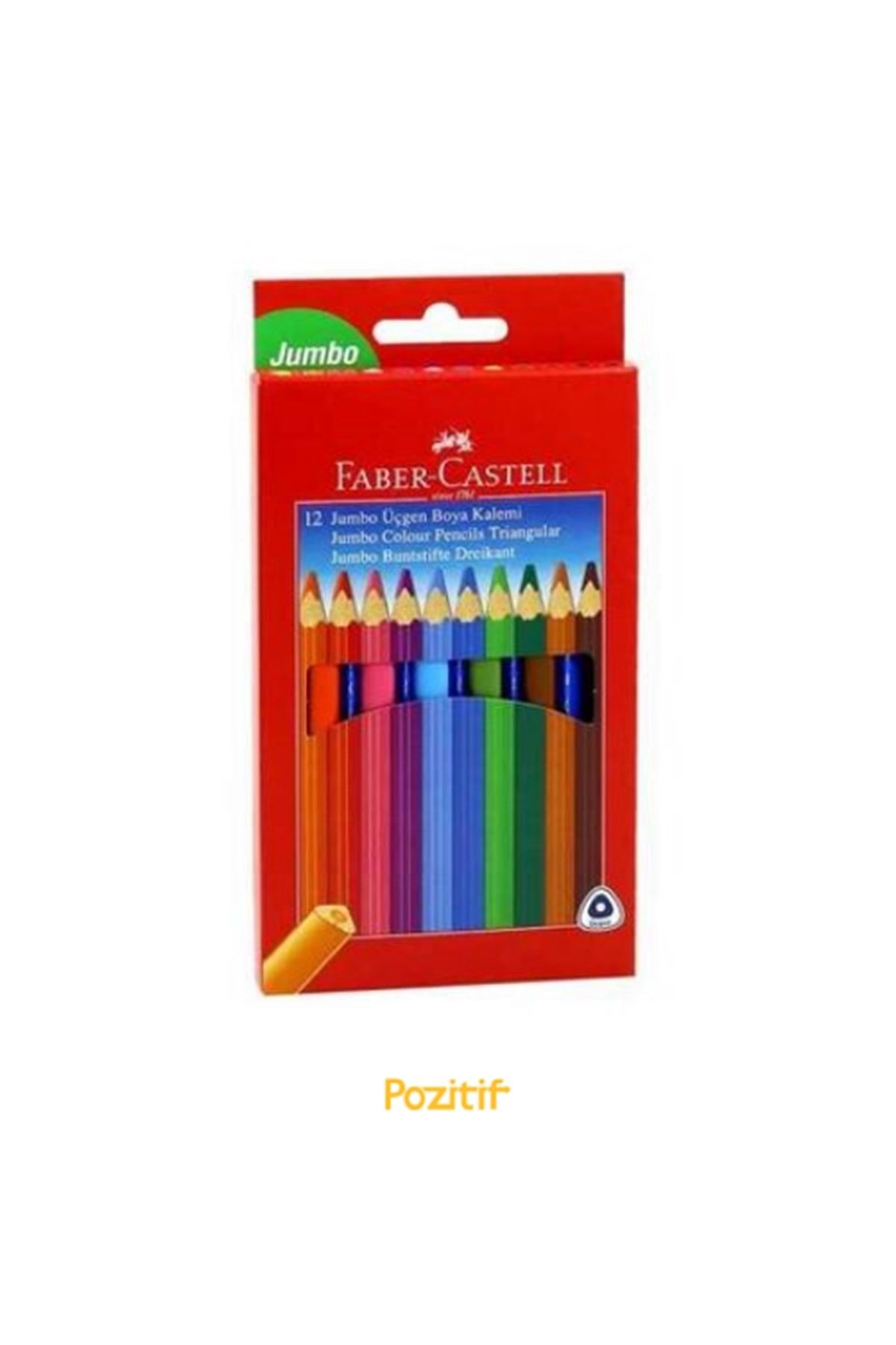 Faber Castell Fc Boya K. 12 R. Jumbo T.b. Üçgen Fsc