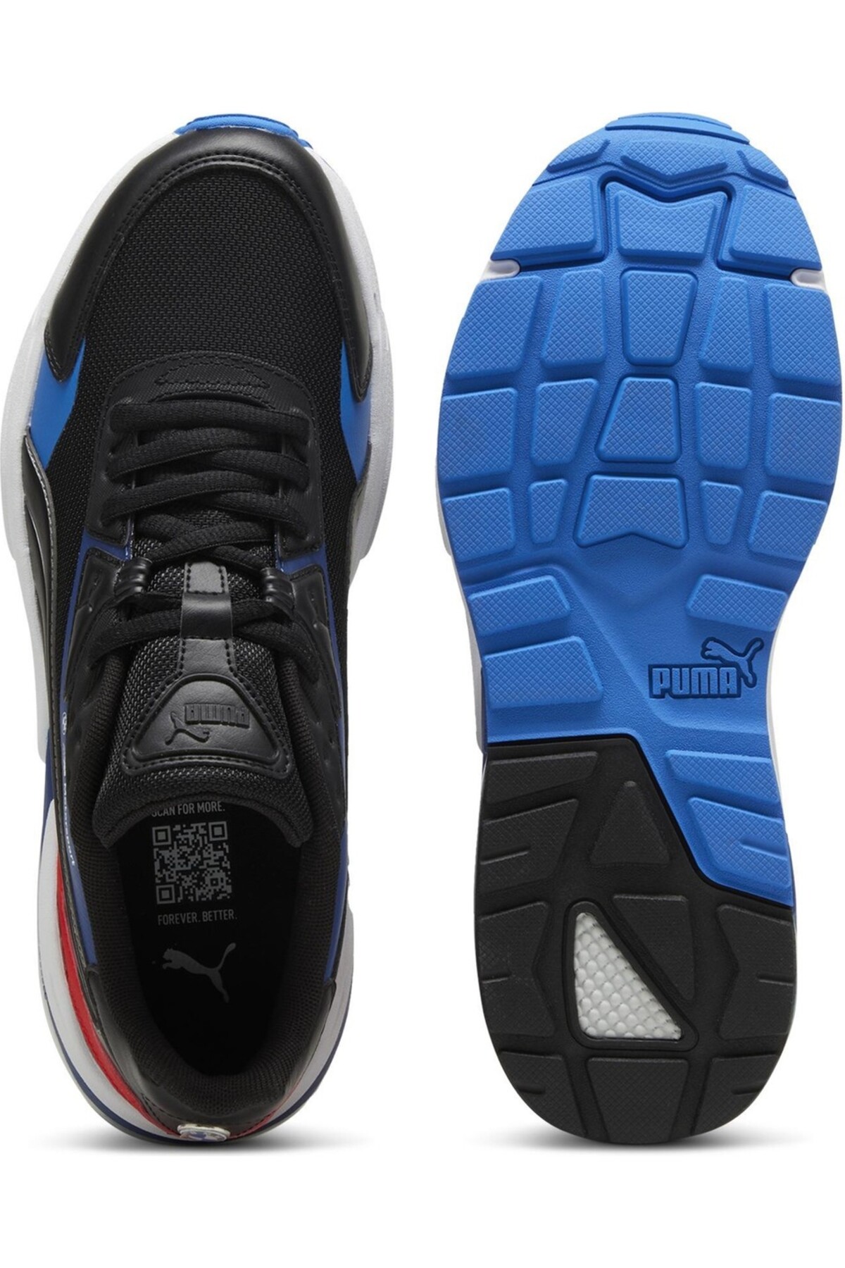 Puma Bmw Mms Vis2K Unisex Black Sneakers - 308297 -03 - Trendyol