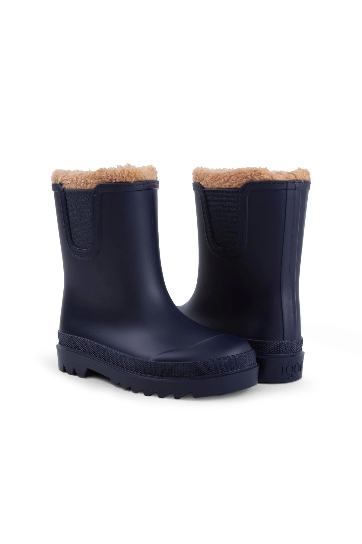 IGOR-W10290 Tokio Borreguito Children's Furry Boots Marino/Dark Blue 5