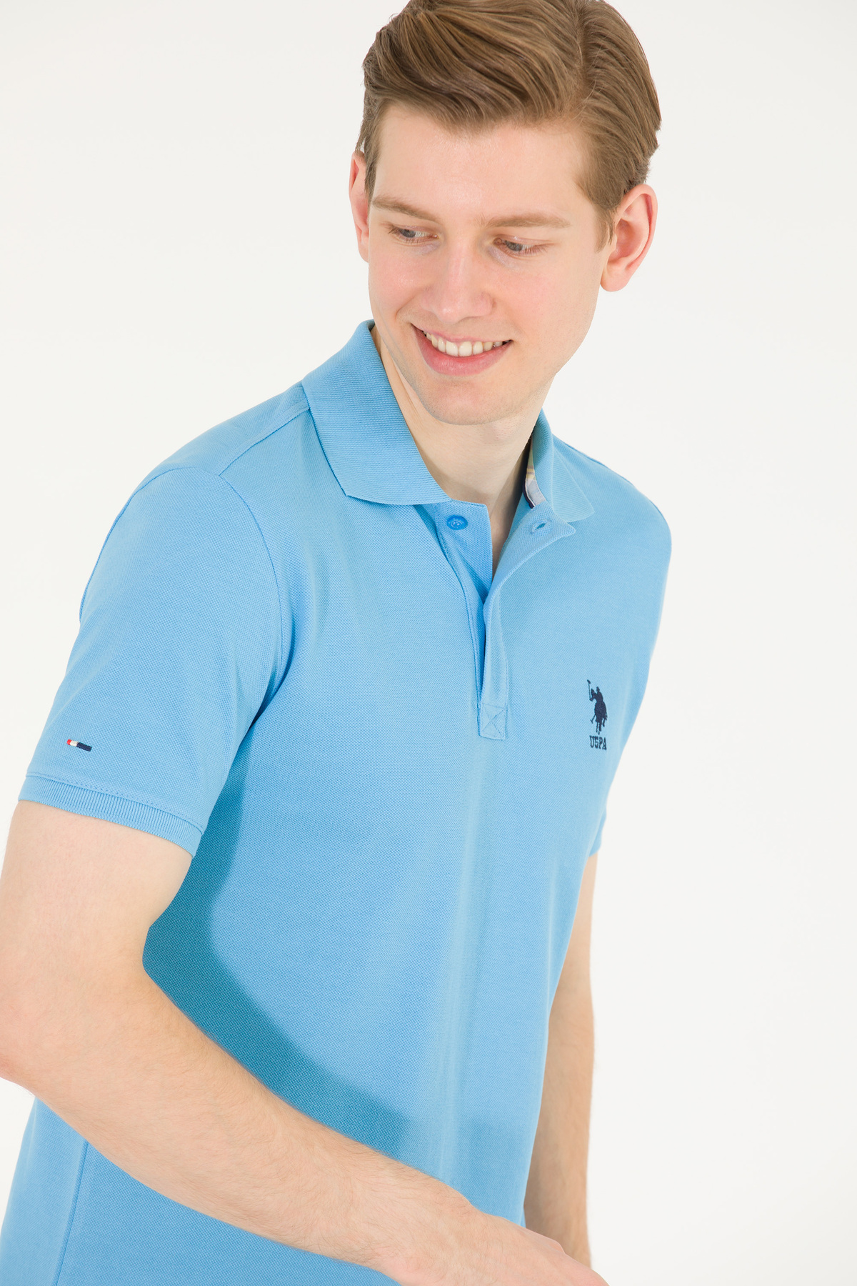 تی‌شرت پولو یقه‌دار مردانه U.S. Polo Assn. مدل 50263238-VR030 — 9