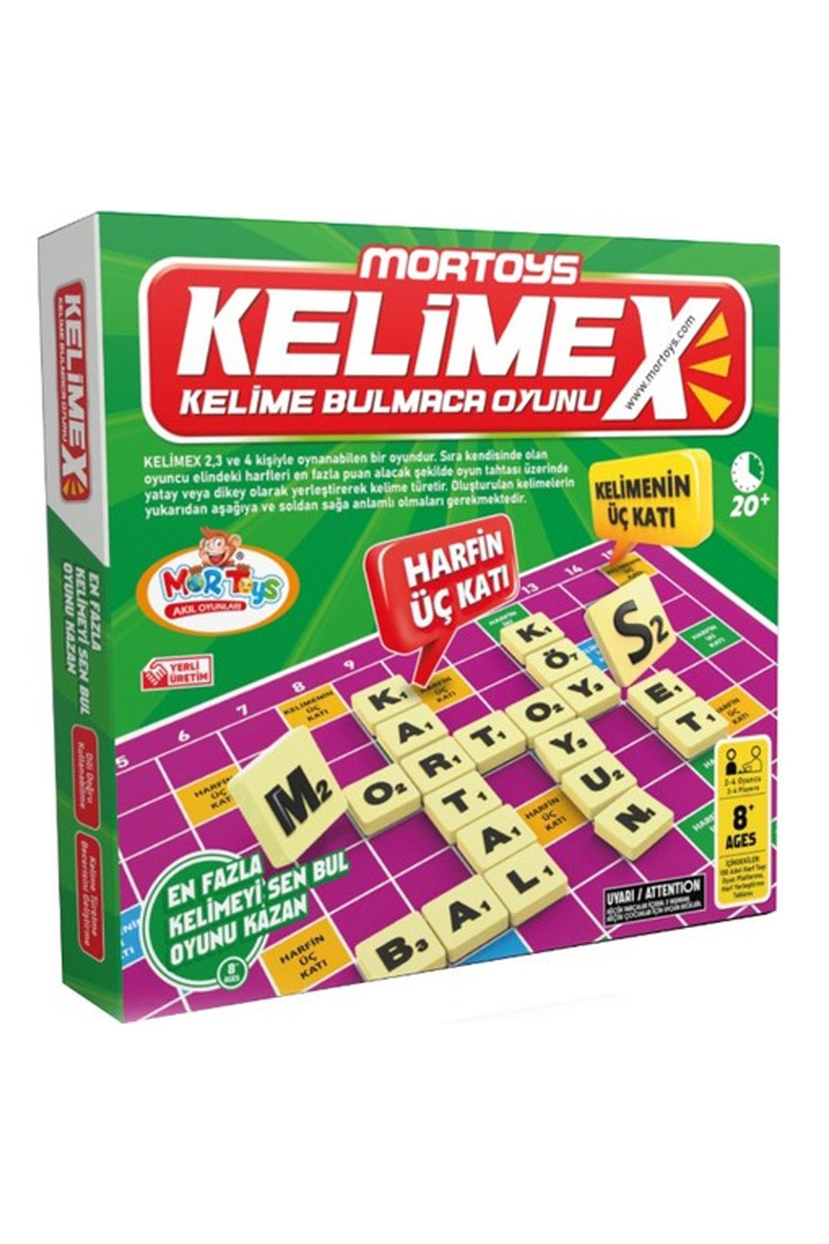 biltekno Mor Toys Kelimex, Kelime Bulmaca Oyunu