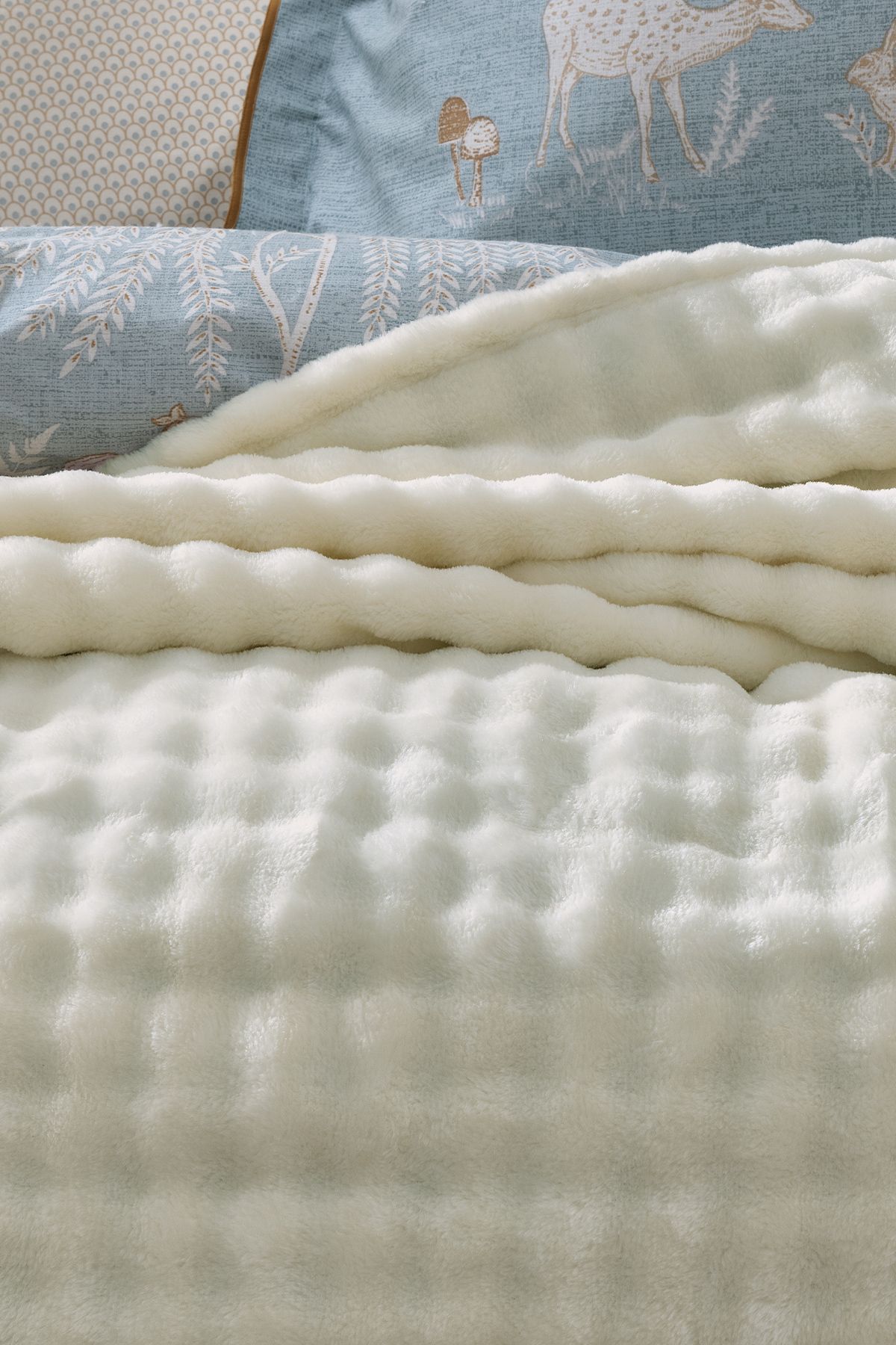 Yataş-Blera Wellsoft Single Blanket - Champagne 2