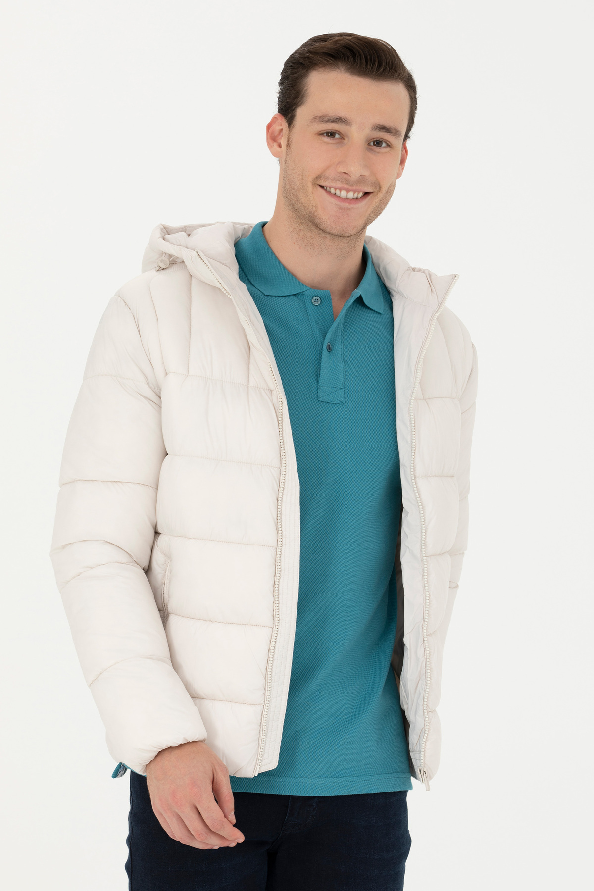 کاپشن مردانه یقه کلاسیک | یو اس پولو U.S. Polo Assn. 920565 BD - تصویر 3