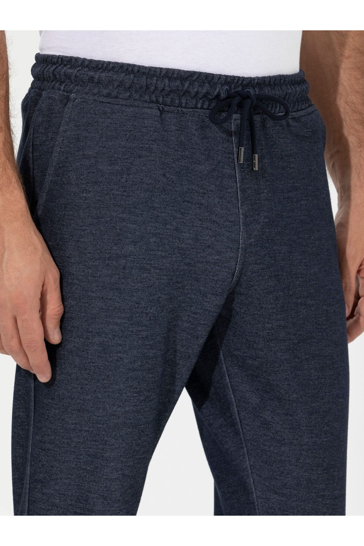 شلوار گرمکن آبی مردانه NAVY FIT شش اورجینال کاشارل Cacharel