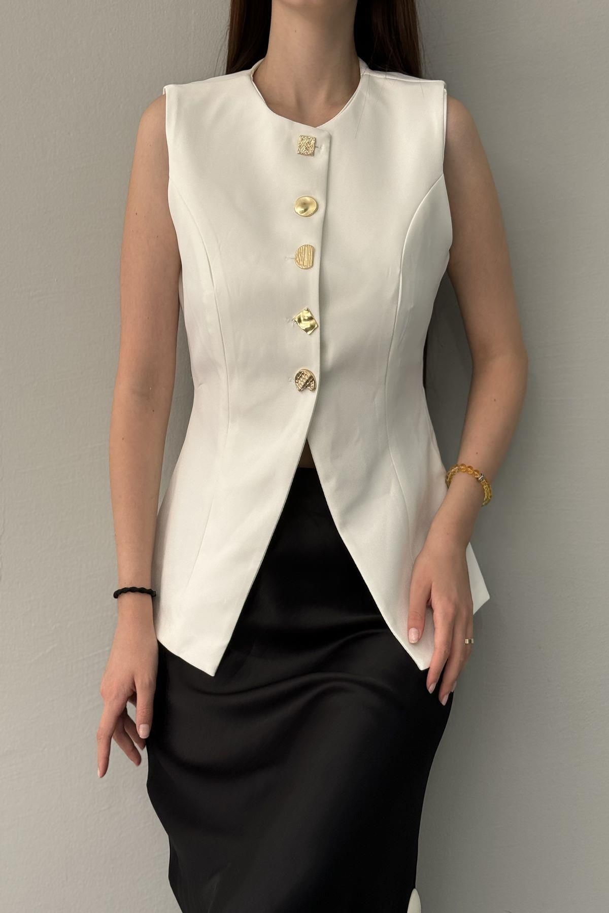 lizge giyim-Triangle Vest - Front Design 2