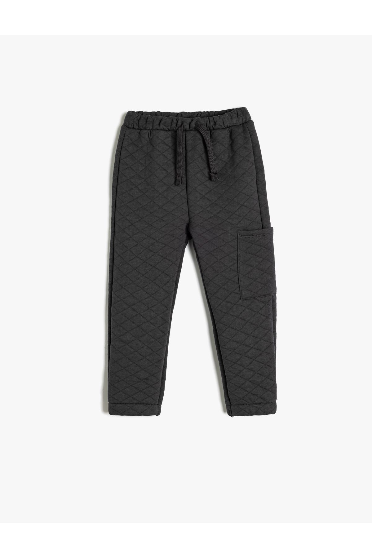 Koton-Quilted Jogger Sweatpants - Basic Model with Pockets 1