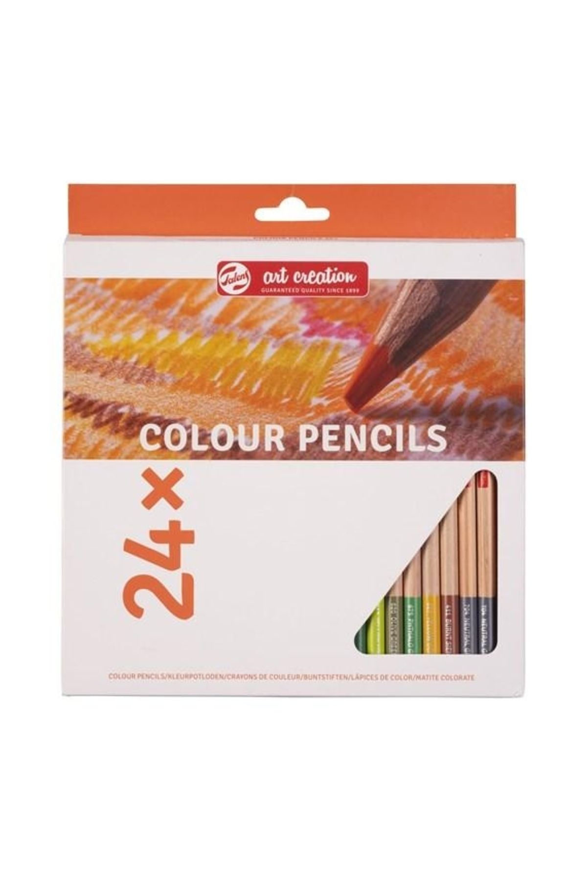 Talens Art Creation Colour Pencils 24'lü Sanatsal Kuru Boya Kalem Seti / 9028024m