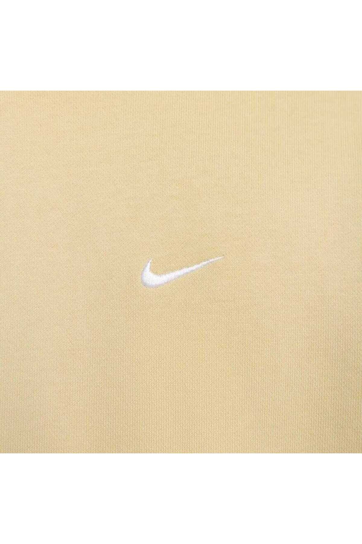 Nike-Solo Swoosh Fleece Hoodie Men's Thick Ribbed Sweatshirt 8