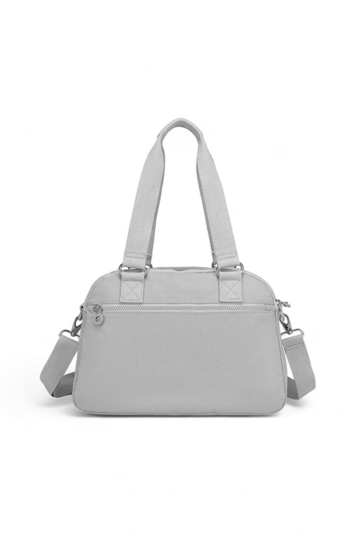 SMART BAGS-Crinkle Light Gray Women's Shoulder Bag Smb1122 3