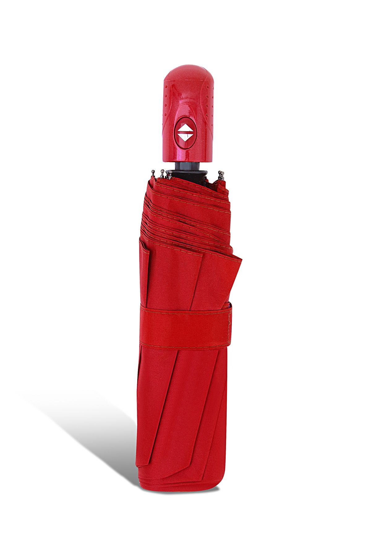 ModaLucci-Claret Red Umbrella - Fully Automatic Wind Resistant 6