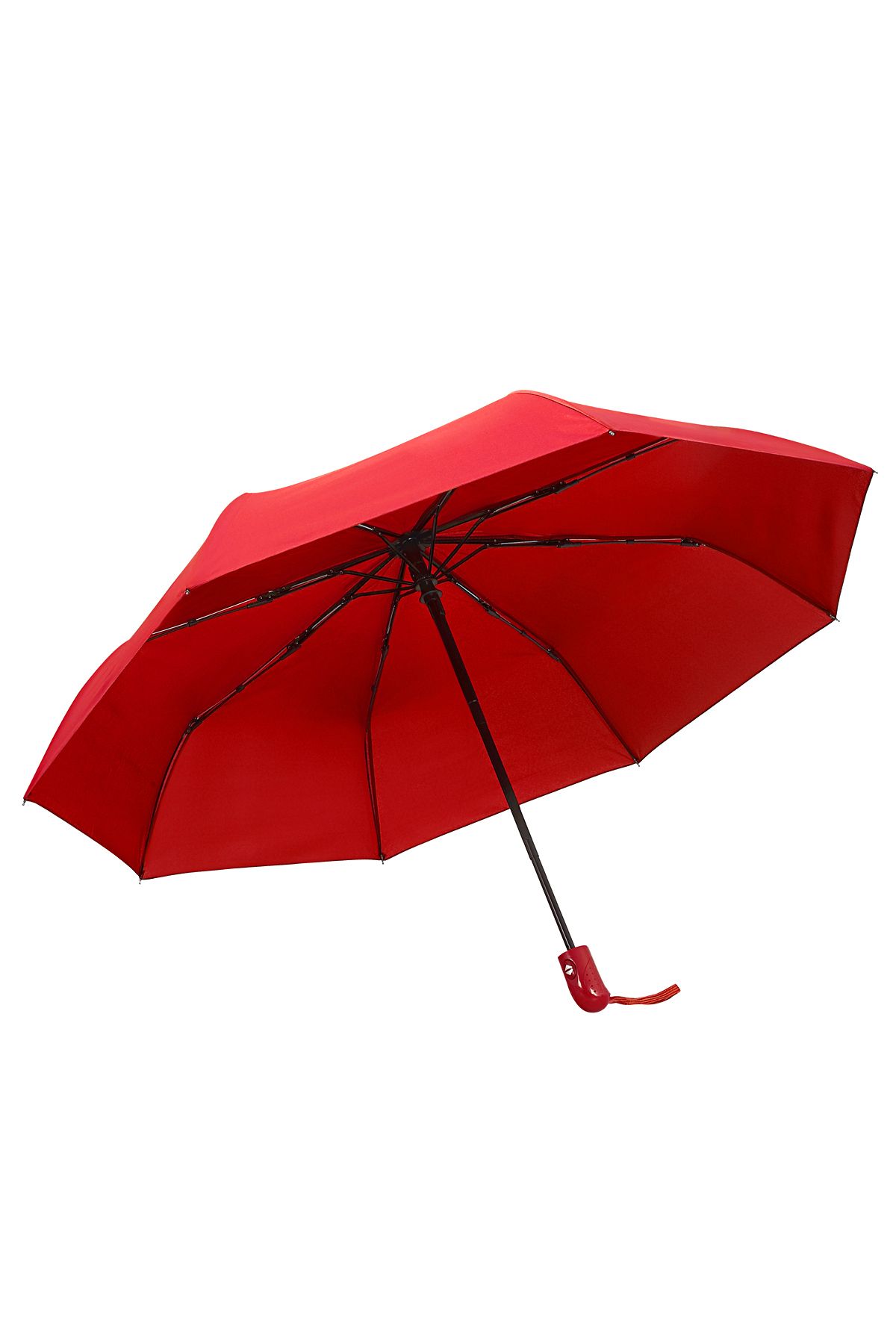 ModaLucci-Claret Red Umbrella - Fully Automatic Wind Resistant 4