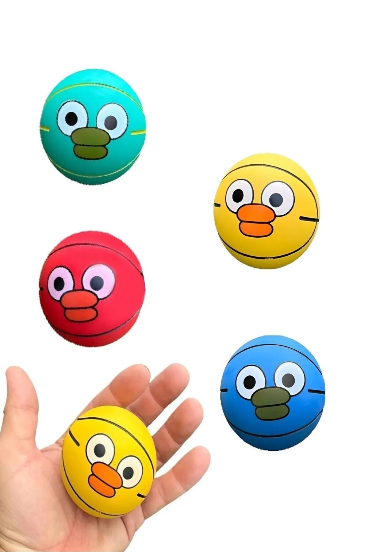 Hyd 3 Adet Banyo Oyuncağı Suda Batmayan Ultra Elastik Havuz Oyuncağı Top 6 Cm Oyuncak Top fotoğrafı 2 (önizleme)