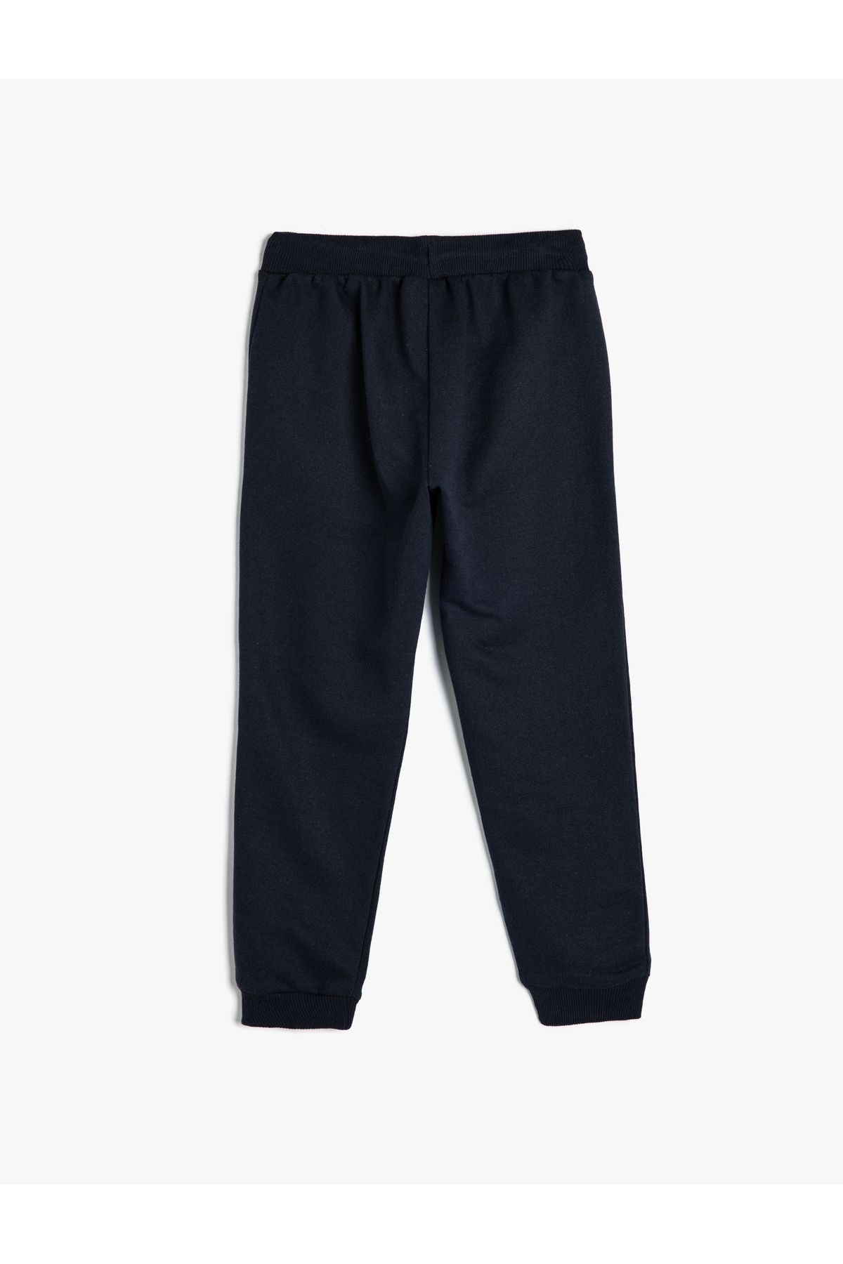 Koton-Basic Jogger Sweatpants with Tie-Up Waist and Pockets 4