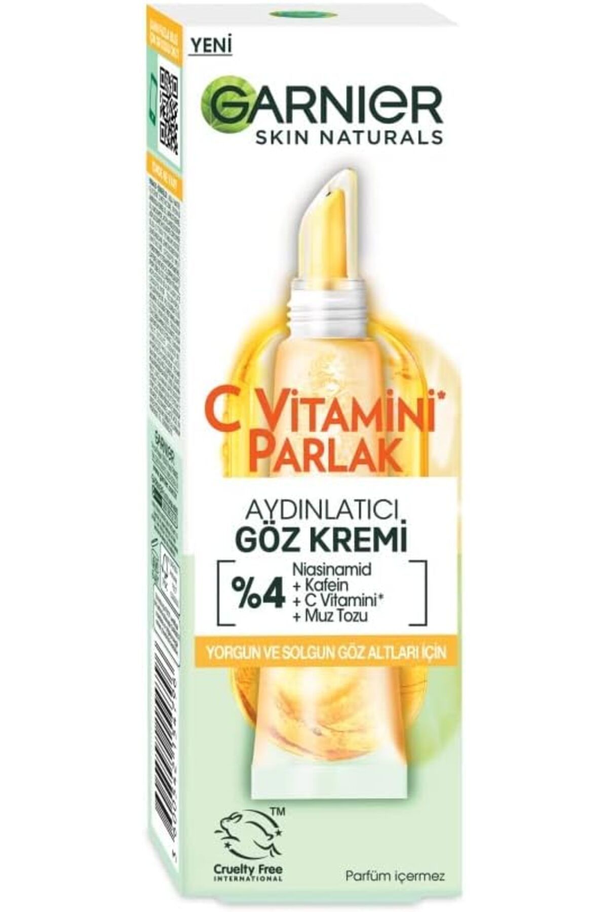 NcK C Vitamini Parlak Aydınlatıcı Göz Kremi