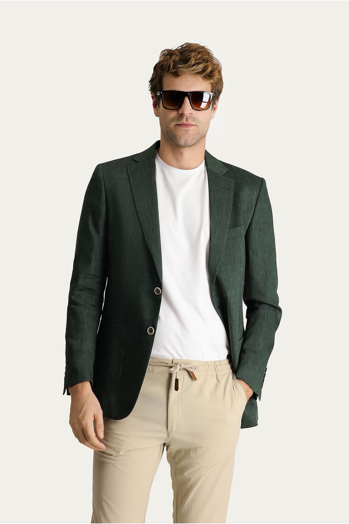 Kiğılı-Linen Sports Jacket - Regular Fit 2