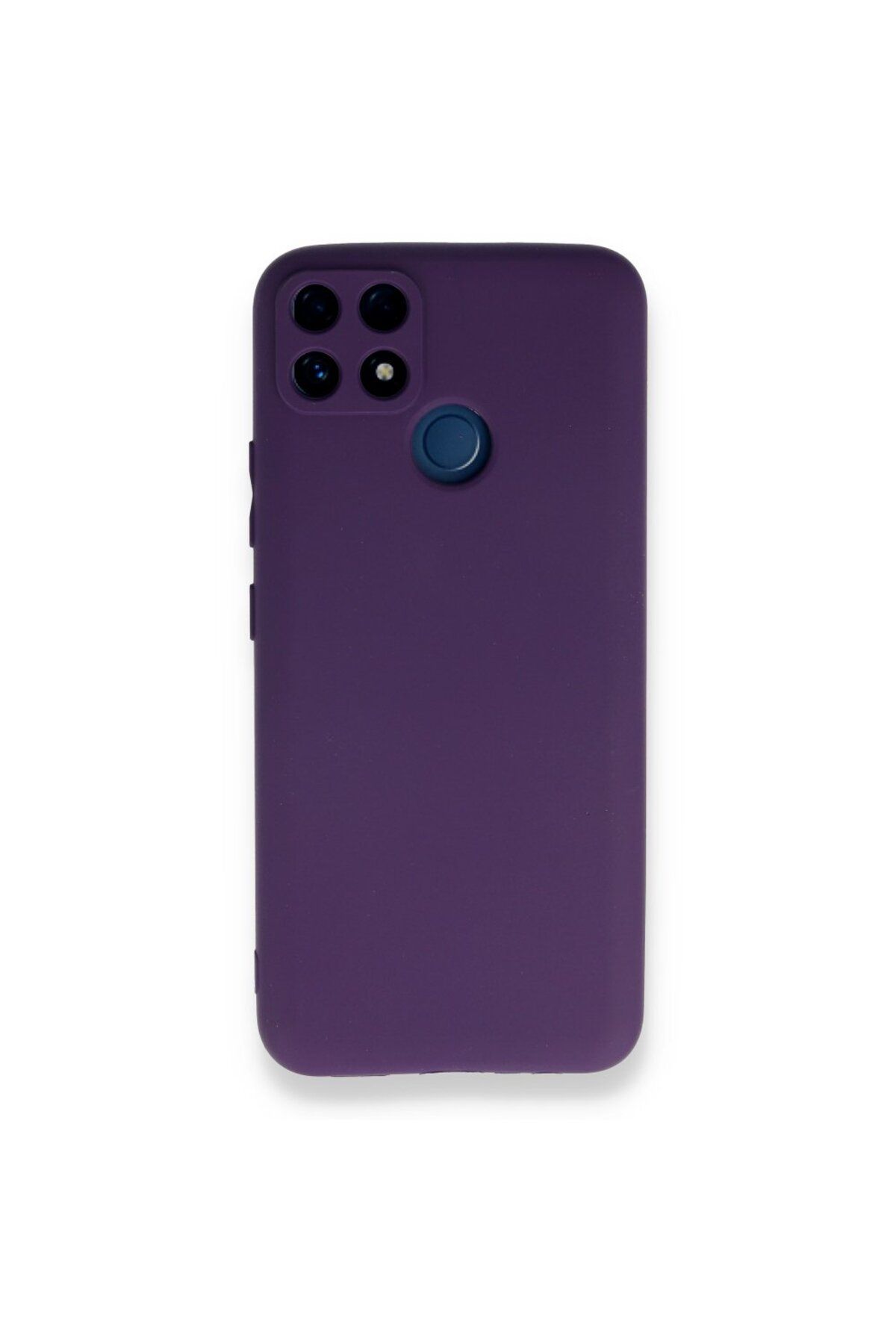 cepmoda REALME C25 Uyumlu İnce Esnek Soft Rubber Telefon Kılıfı - MOR