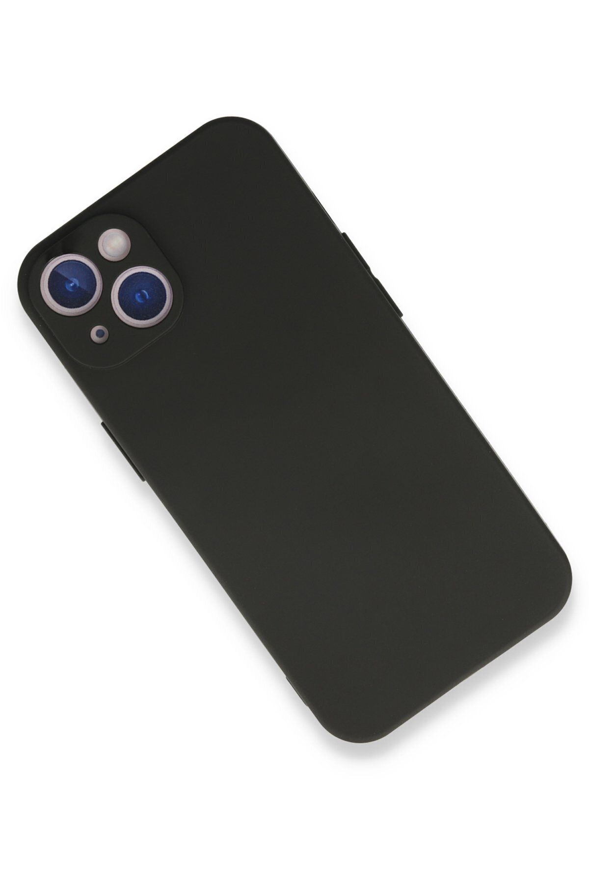 cepmoda iPhone 14 Plus - 1st Thin Kapak Esnek ince s0ft Silikon Kılıf - SİYAH